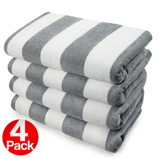 NEW 30" x 60" Essential Home Multi Stripe Beach Towel 